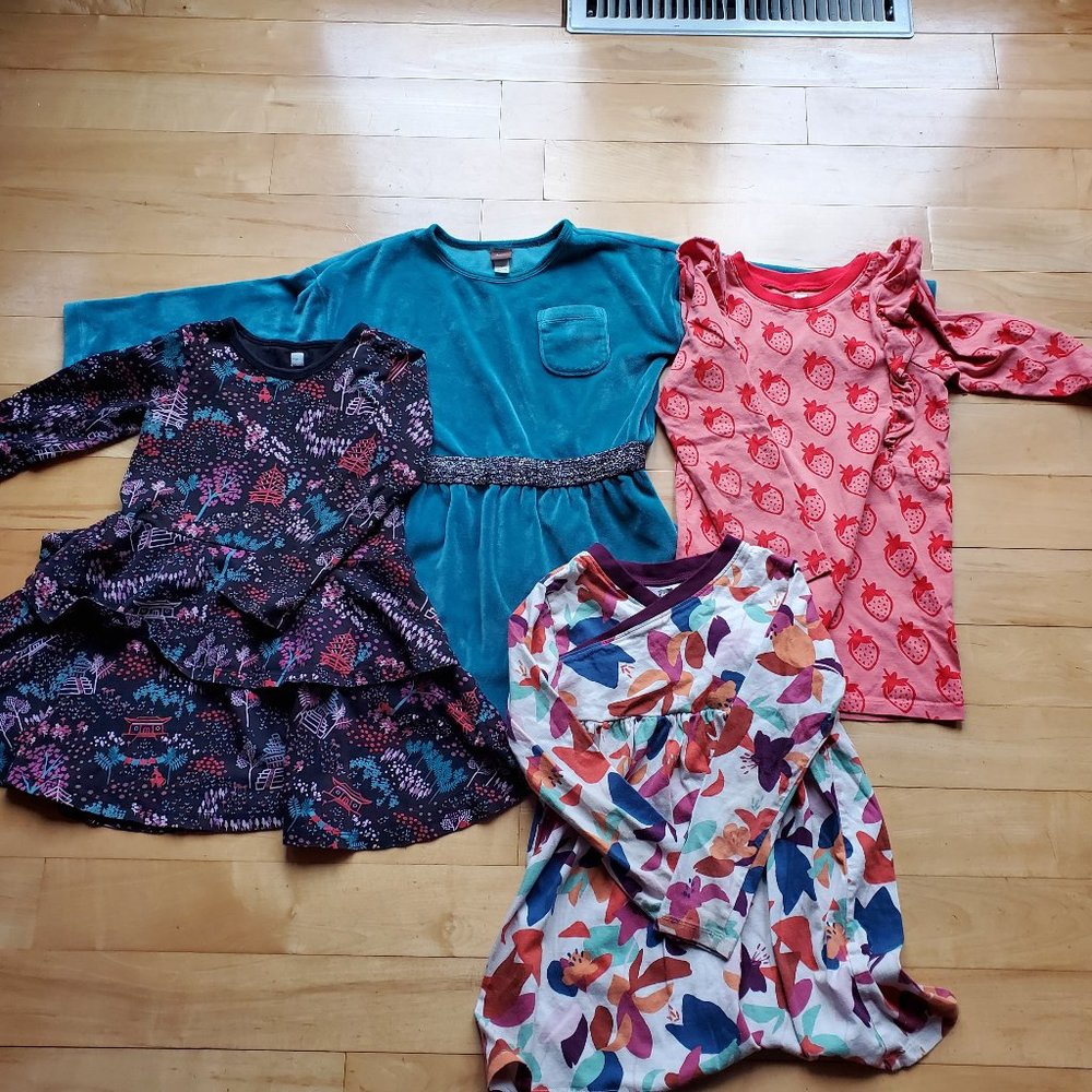 Four Tea dresses size 4T